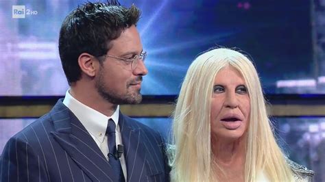 Donatella Versace e Gabriel Garko .